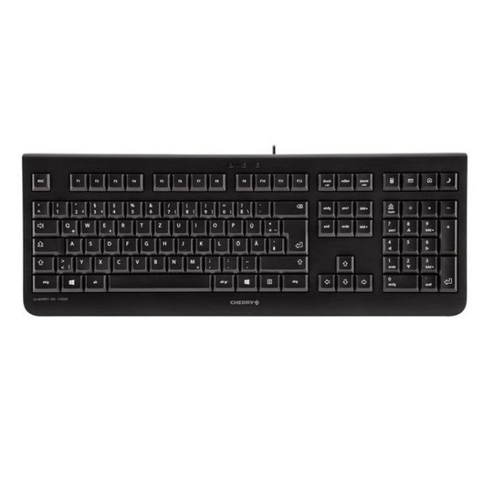 CHERRY KC 1000 Universal USB Keyboard Spanish Gray