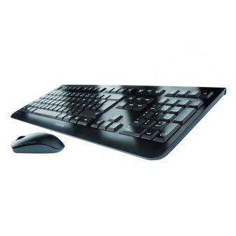 CHERRY DW 3000 Wireless RF Keyboard and Mouse Combo Spanish Black