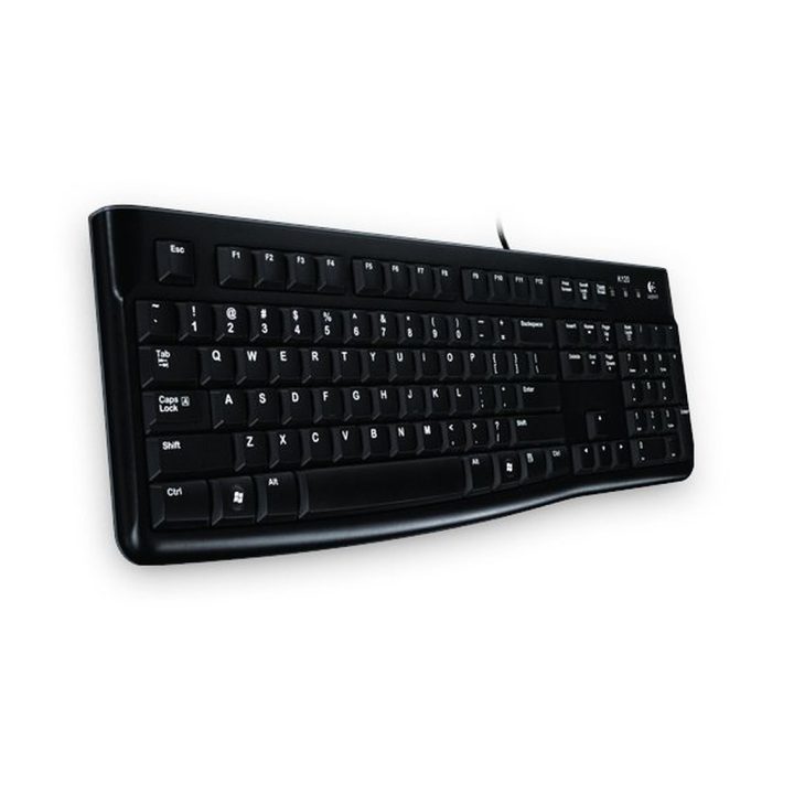 Logitech K120 for Business Universal USB Keyboard QWERTY Spanish Black