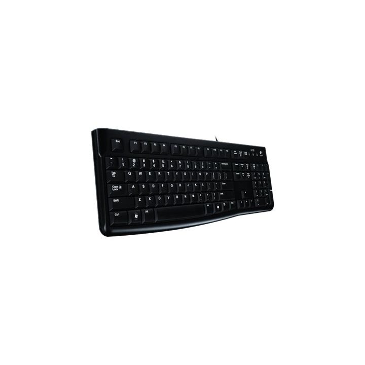 Logitech K120 for Business Universal USB Keyboard QWERTY Spanish Black