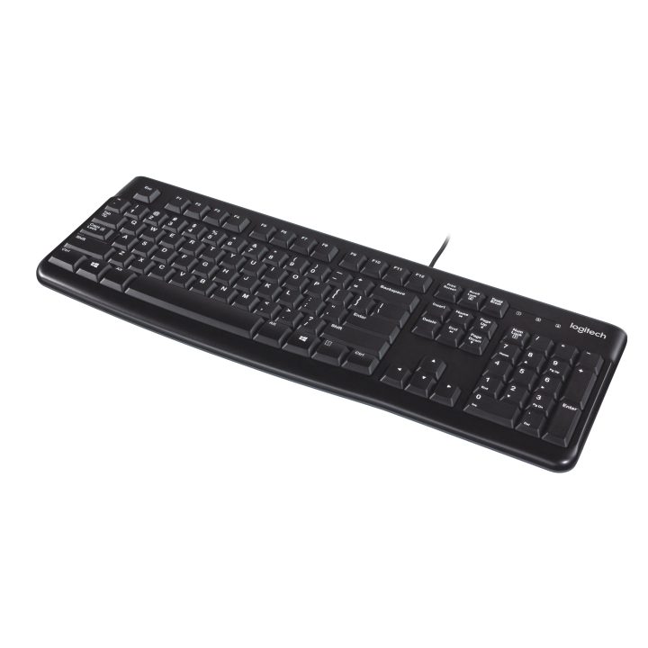 Logitech K120 for Business Universal USB Keyboard QWERTY Spanish Black