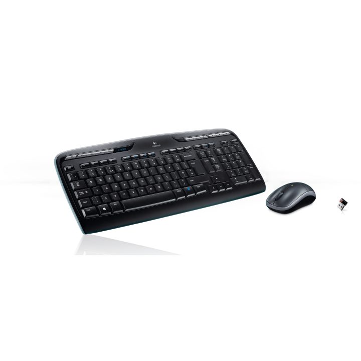 Logitech MK330 Keyboard Mouse Included Office USB QWERTY Spanish…