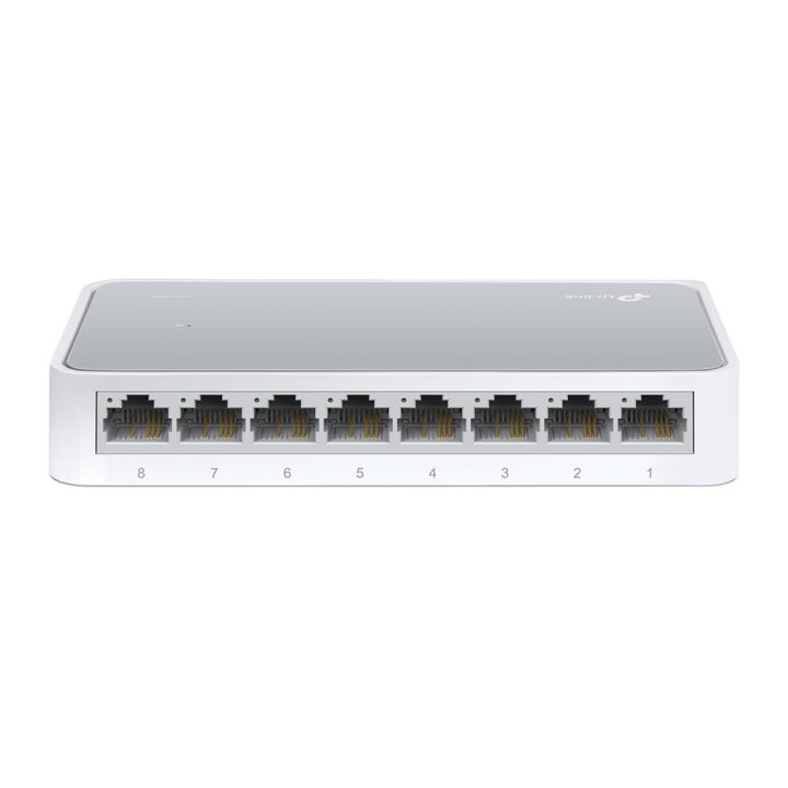 TP-Link TL-SF1008D Unmanaged Fast Ethernet (10/100) Switch White