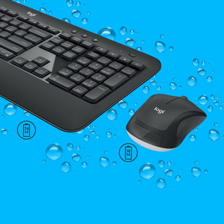 Logitech MK540 Advanced teclado rato incluído RF universal sem fios…