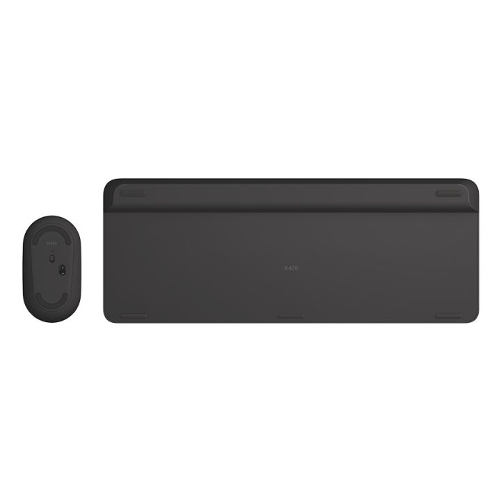 Logitech Slim MK470 Keyboard Mouse Included Universal RF Wireless…