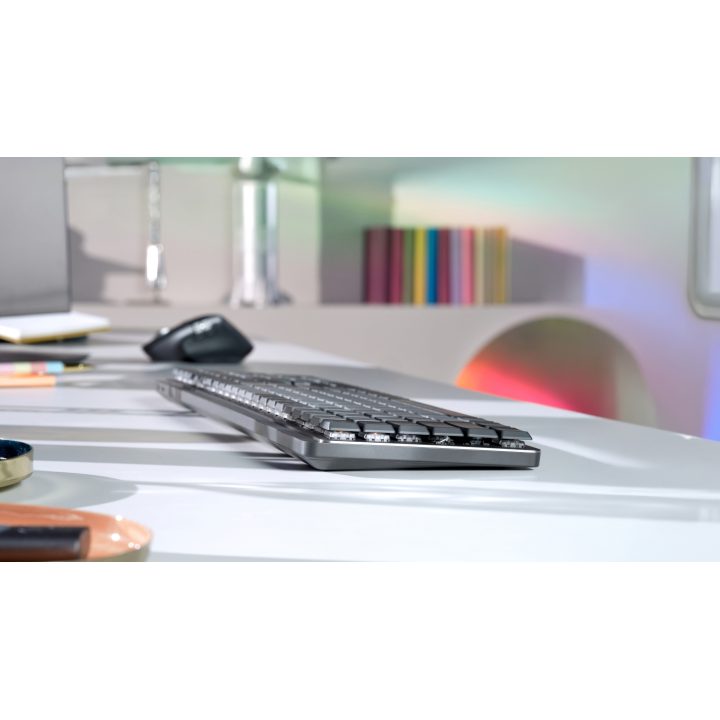 Logitech Master MX Mechanical teclado Oficina RF Wireless + Bluetooth…