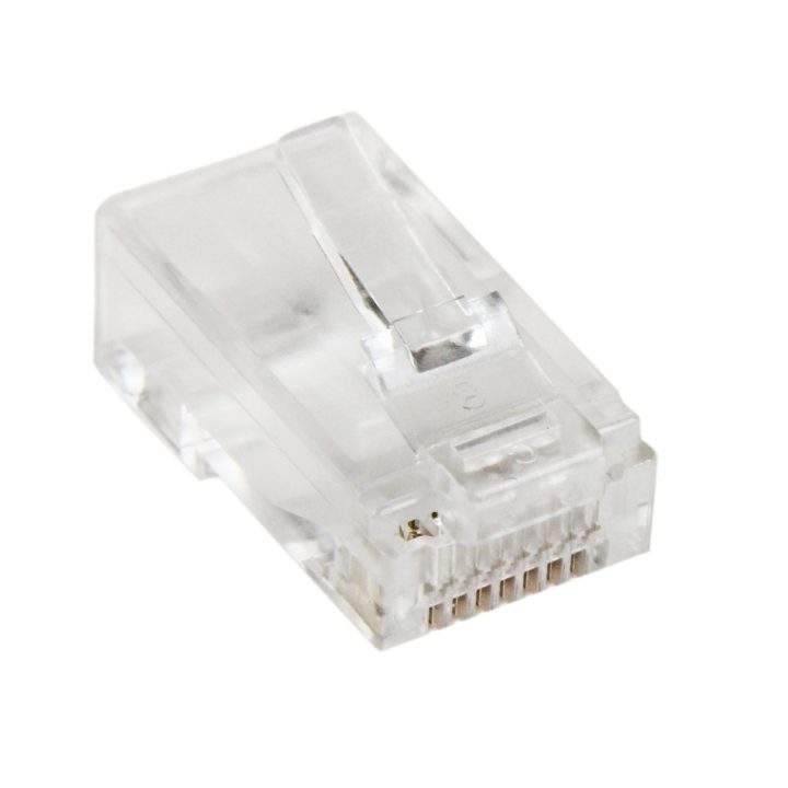 StarTech.com 50-Pack RJ45 Cat5e Modular Connectors Stranded