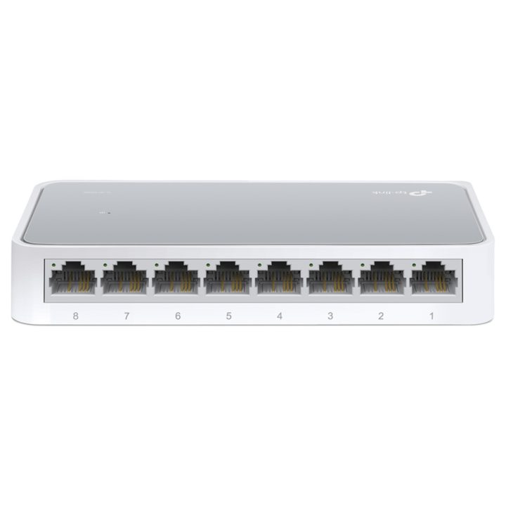 TP-Link TL-SF1008D Unmanaged Fast Ethernet (10/100) Switch White