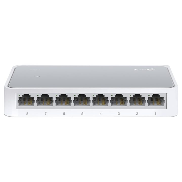 TP-Link TL-SF1008D Unmanaged Fast Ethernet (10/100) Switch White