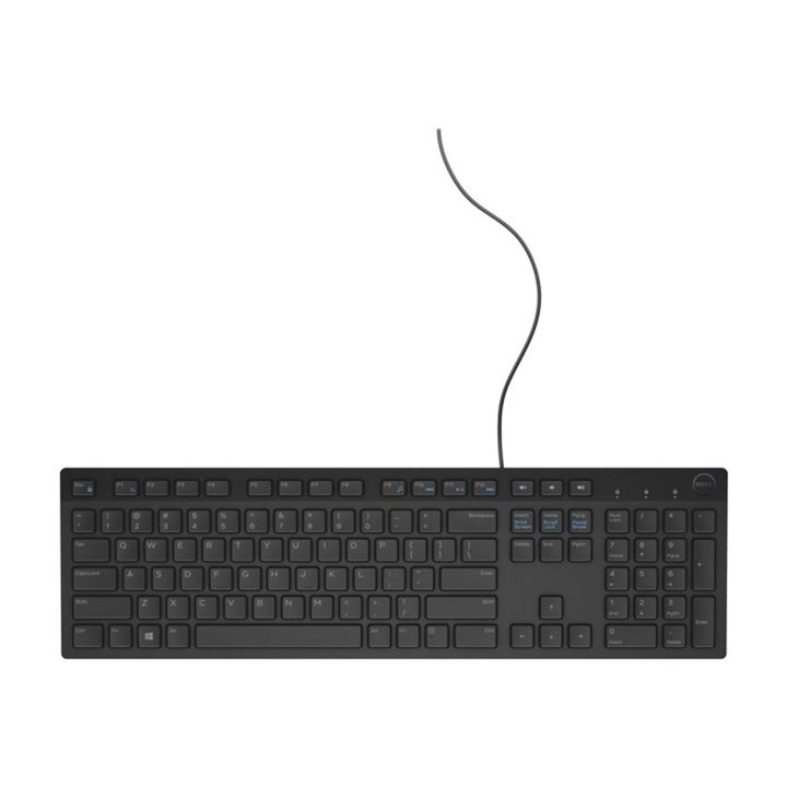 DELL Wired Keyboard - KB216 - Spanish (QWERTY) - Black