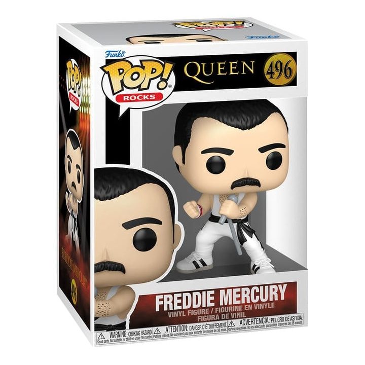 Funko Pop! Queen – F. Mercury (White Singlet)