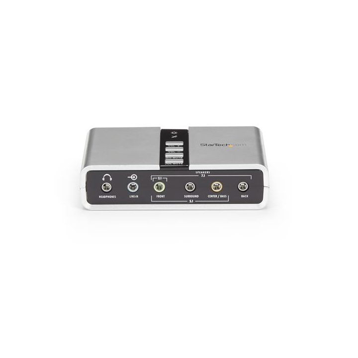 StarTech.com Placa de Som 7.1 USB Externa Adaptador Conversor Porta…