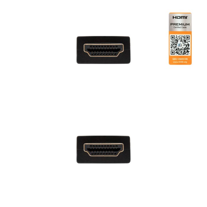 Nanocable HDMI V2.0, 2m HDMI Cable HDMI Type A (Standard) Black