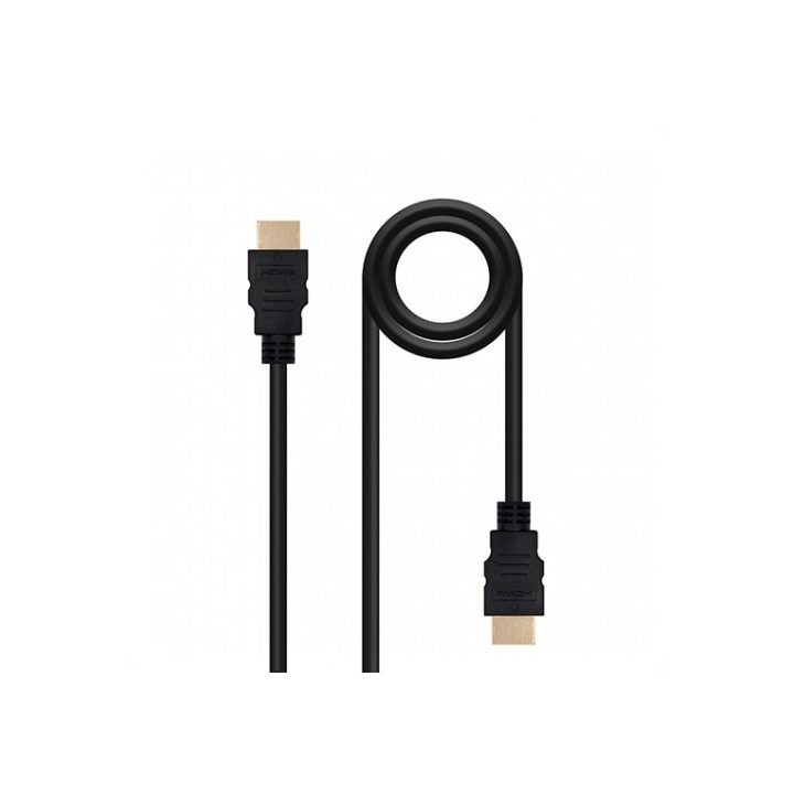 Nanocable HDMI V2.0, 2m cabo HDMI HDMI tipo A (Padrão) Preto