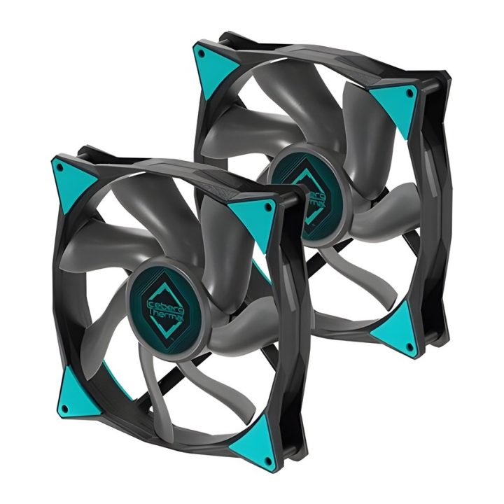 Ventoinha 140X140 iceberg-thermal icegale black 2p (ICEGALE14-C2A)