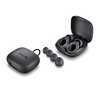 NGS NOON BLACK Protetor de ouvidos reutilizável Preto