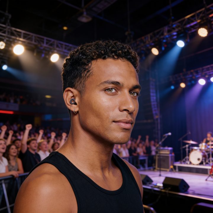NGS NOON BLACK Reusable Earplugs Black