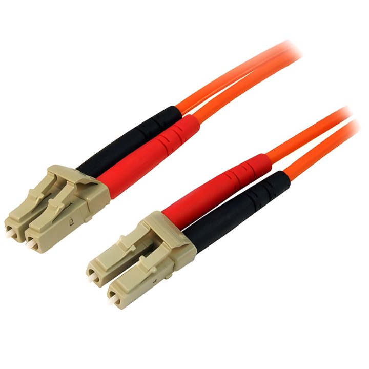 StarTech.com 2m LC - LC Multimode 50/125 Duplex Fiber Patch Cable