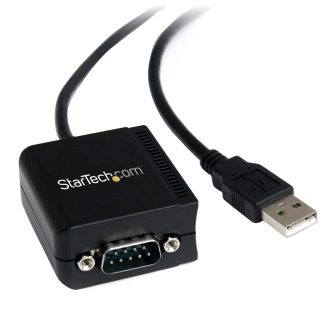StarTech.com 1-Port FTDI USB to Serial Cable 2.5m - USB to RS232…