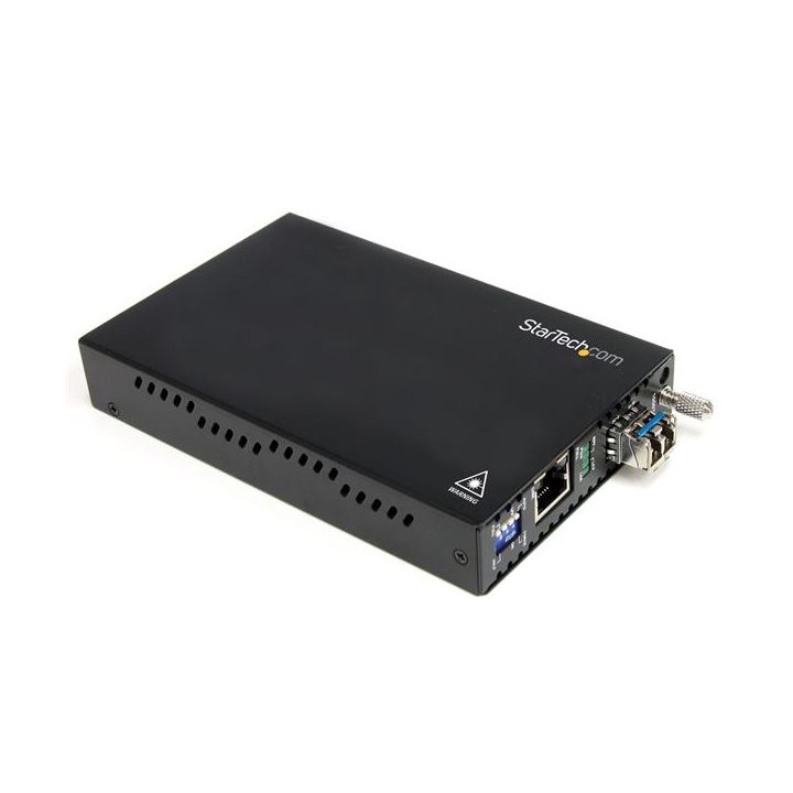 StarTech.com Gigabit to Multimode Fiber Media Converter LC Mode…