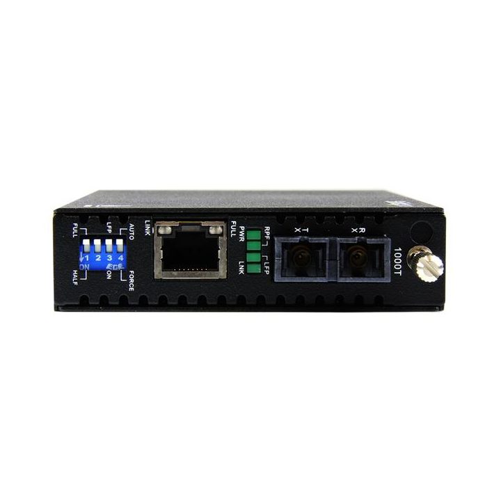 StarTech.com Conversor de Meios Gigabit Ethernet para Fibra Multimodo…
