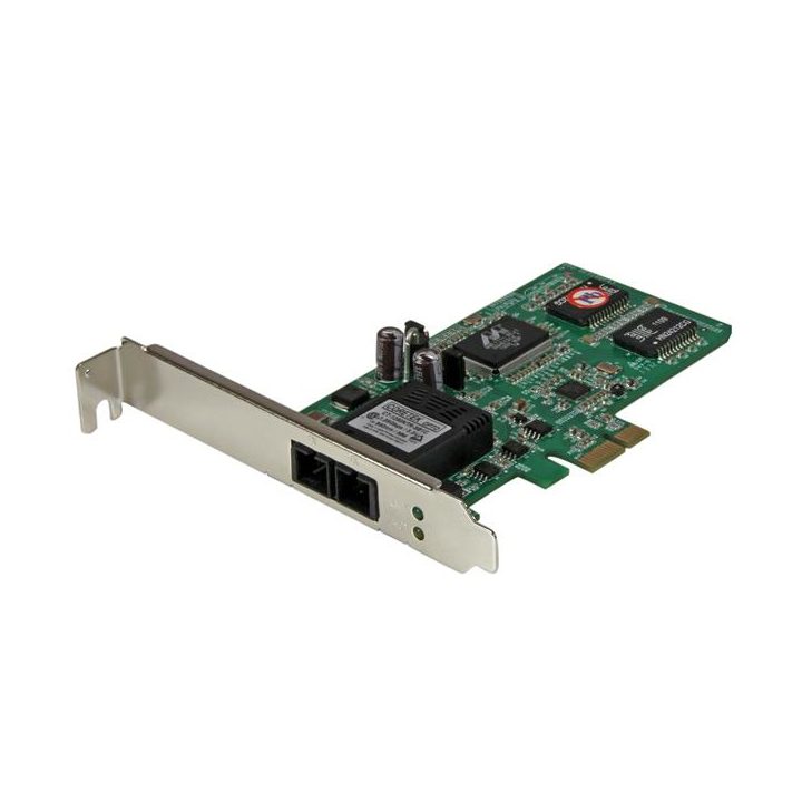 StarTech.com SC Multimode Fiber PCI Express Ethernet Network Card -…