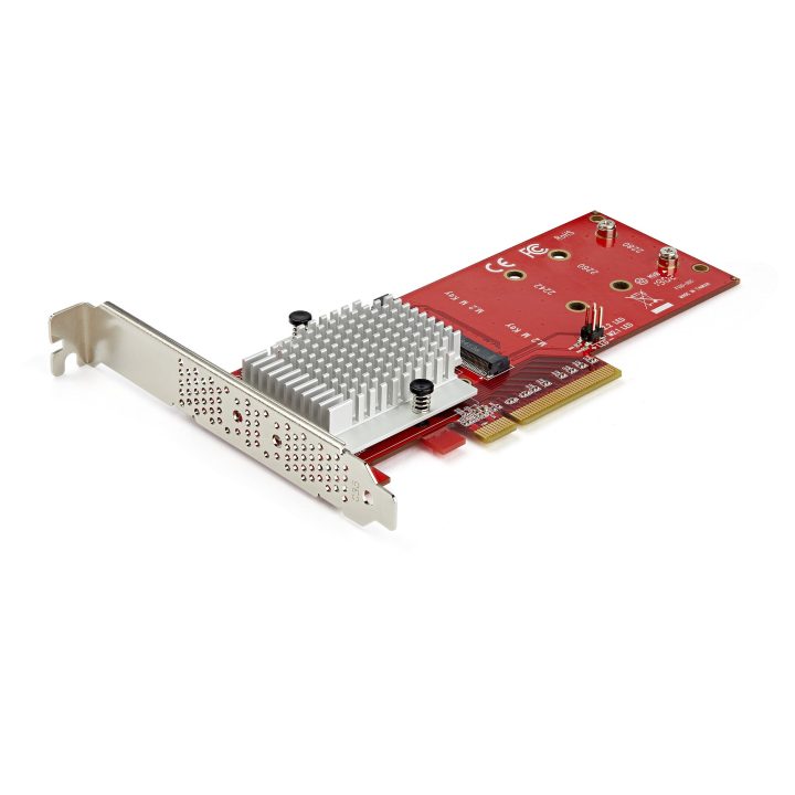 StarTech.com Tarjeta Adaptadora para 2 SSD M.2 PCIe SSD - Dos SSDs…