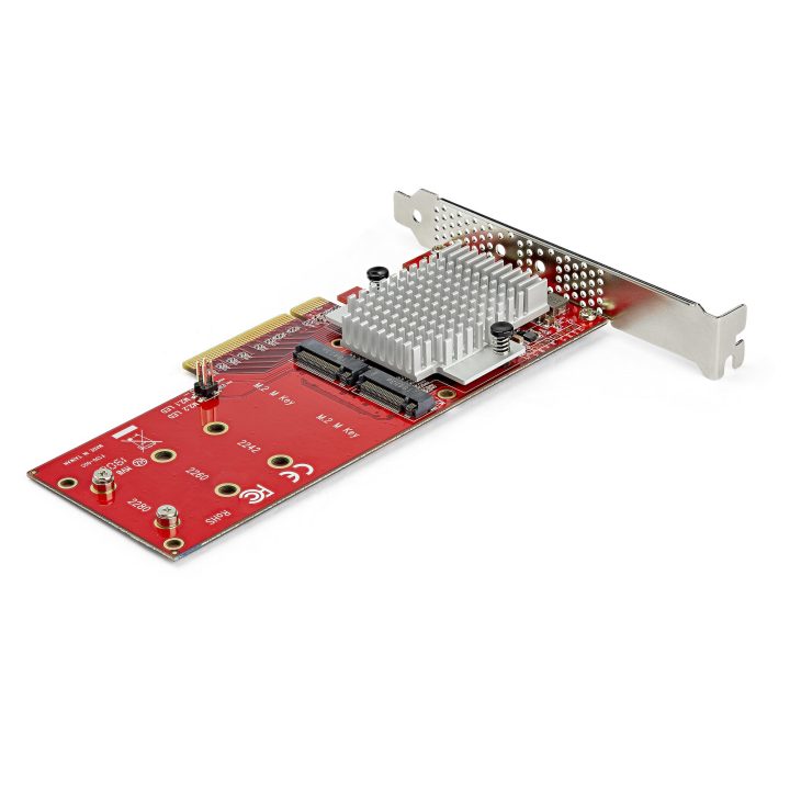 StarTech.com Placa Adaptadora para 2 SSD M.2 PCIe SSD - Dois SSDs…
