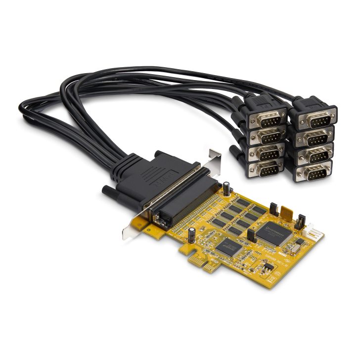 StarTech.com Tarjeta Adaptadora PCI Express Serie de 8 Puertos RS232…