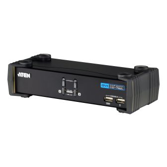 ATEN CS1762A interruptor KVM Negro