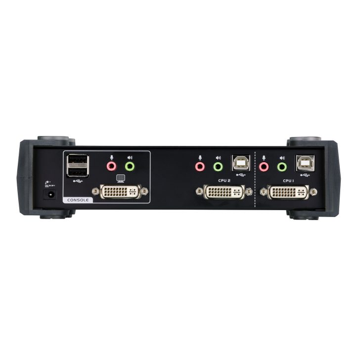 ATEN CS1762A interruptor KVM Negro