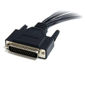 StarTech.com Placa Adaptadora PCI Express PCIe de 4 Portas Série com…