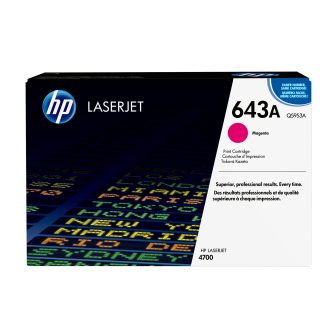 HP Original LaserJet 643A Magenta Toner Cartridge