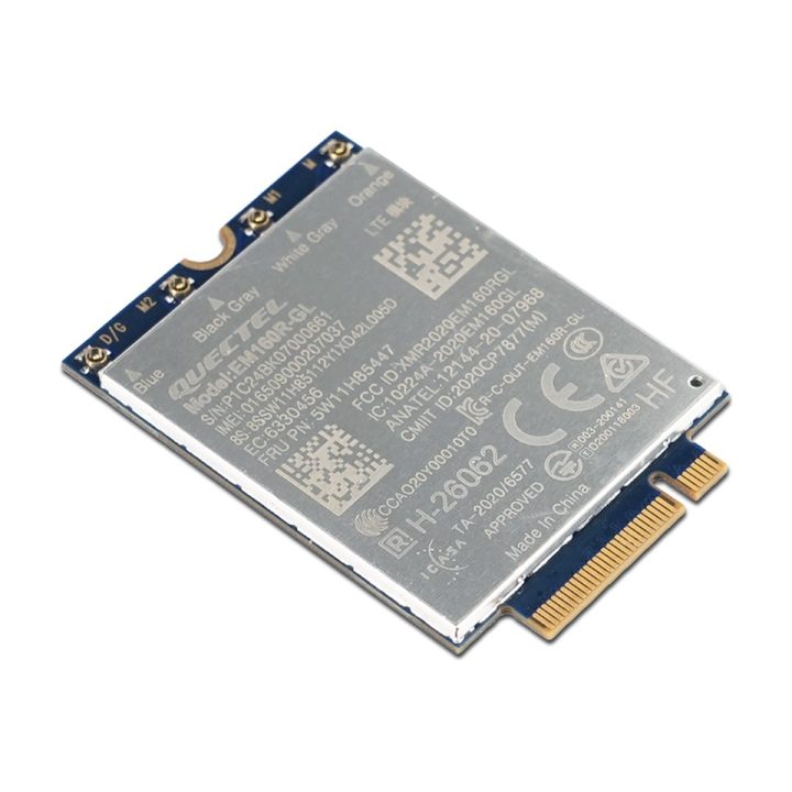 Lenovo 4XC1Q24436 adaptador e placa de rede Interno WWAN 1000 Mbit/s