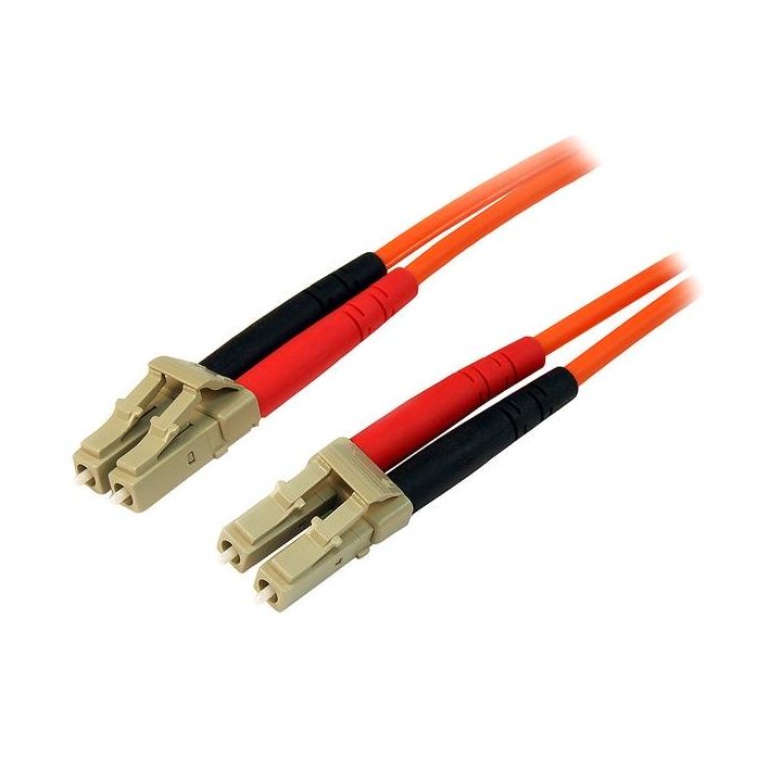 StarTech.com Cabo de Ligação de Fibra Duplex Multimodo 50/125 2m LC -…