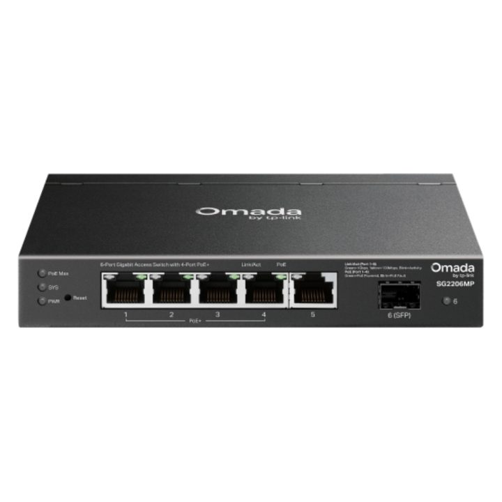 TP-Link Omada SG2206MP L2 Gigabit Ethernet (10/100/1000) switch Power…