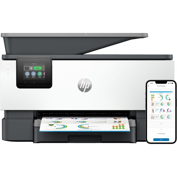 HP OfficeJet Pro 9120b Inalámbrico All-in-One Color Impresora…