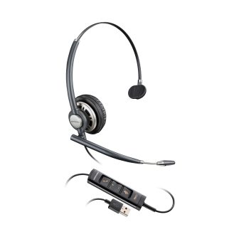 Poly Monoaurales Poly EncorePro 715 auriculares de diadema con cable