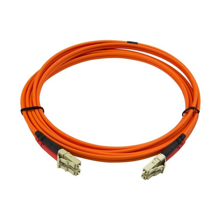 StarTech.com 2m LC - LC Multimode 50/125 Duplex Fiber Patch Cable