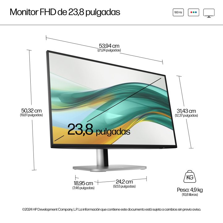 HP Series 5 Pro 24" Full HD 100 Hz IPS (9D9L6UT)