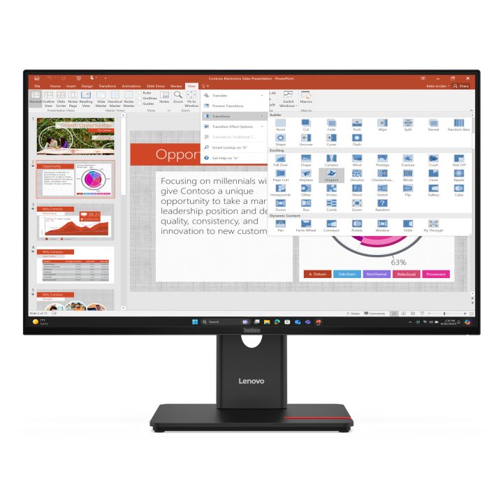 Lenovo ThinkVision T27-40 27" Full HD IPS