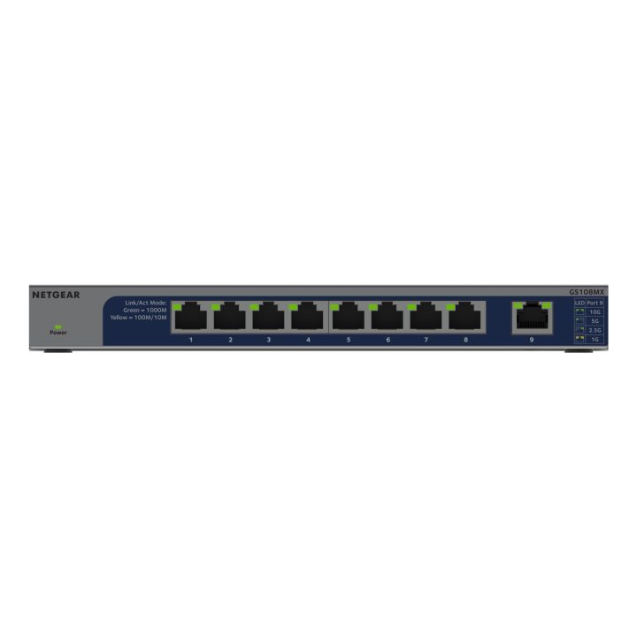 NETGEAR GS108MX-100EUS switch não gerido L2 Gigabit Ethernet…