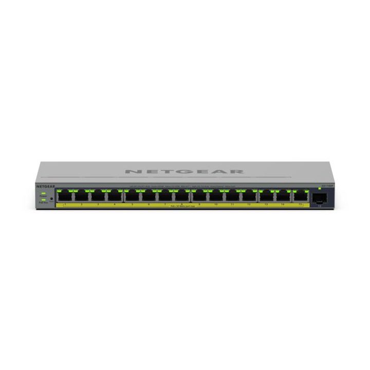 NETGEAR GS116EP Gerido L2/L3 Gigabit Ethernet (10/100/1000)…
