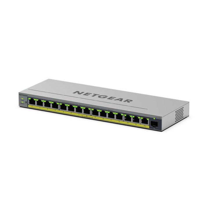 NETGEAR GS116EP Managed L2/L3 Gigabit Ethernet (10/100/1000) Power…