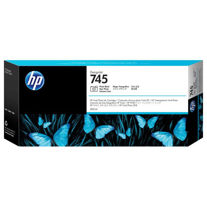 HP DesignJet 745 Photo Black Ink Cartridge 300 ml