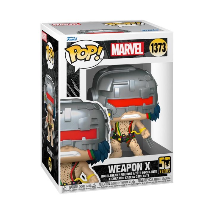 Funko Pop! Marvel – Wolverine 50 Aniversário Ultimate Weapon X