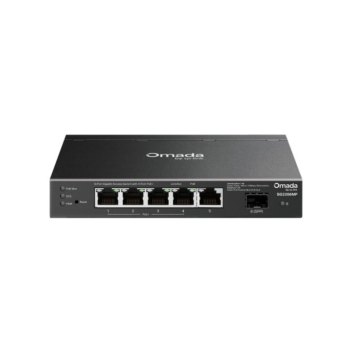 TP-Link Omada SG2206MP switch L2 Gigabit Ethernet (10/100/1000)…