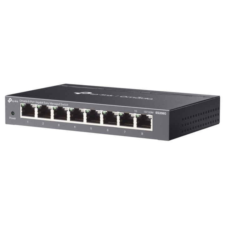 TP-Link Omada ES208G Managed L2 Gigabit Ethernet (10/100/1000) Switch…