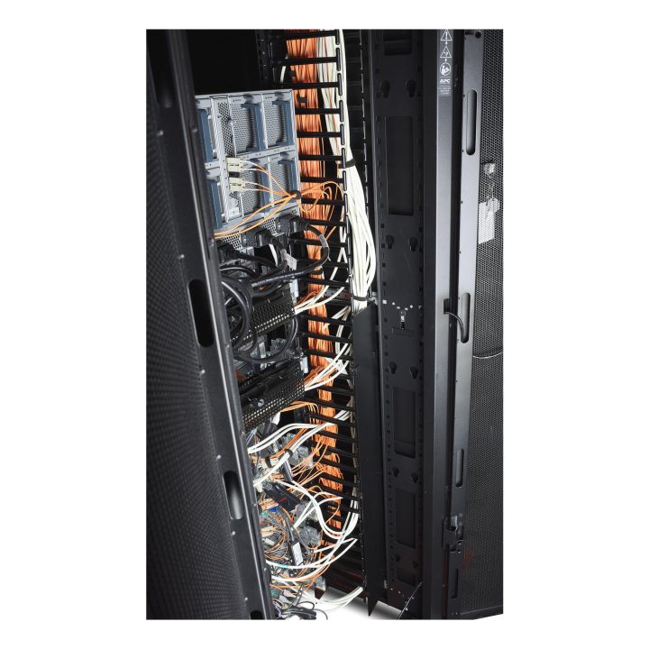 APC AR7589 canaleta para cable Bandeja portacables recta Negro