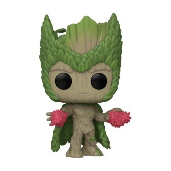 Funko Pop! Marvel – We Are Groot Groot como Feiticeira Escarlate